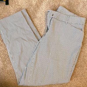pin stripe pants I think they are banana republic or loft